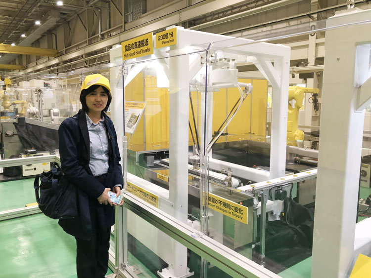MICROHM在日本参观世界著名的工业机器人生产基地