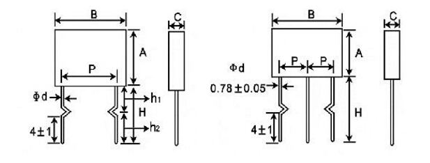 无感电阻器和绕线电阻之间主要区别