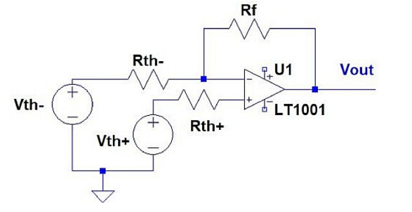 差分放大器电路如何精确匹配电阻网络